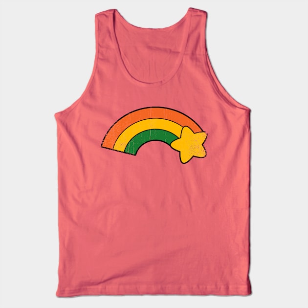 Old Rainbow Tank Top by nickbeta